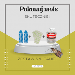 Środki na mole spożywcze. Zestaw Profesjonalisty. Bardzo skuteczny!
