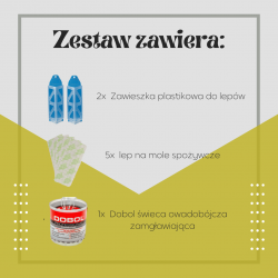 Środki na mole spożywcze. Zestaw Profesjonalisty. Bardzo skuteczny!
